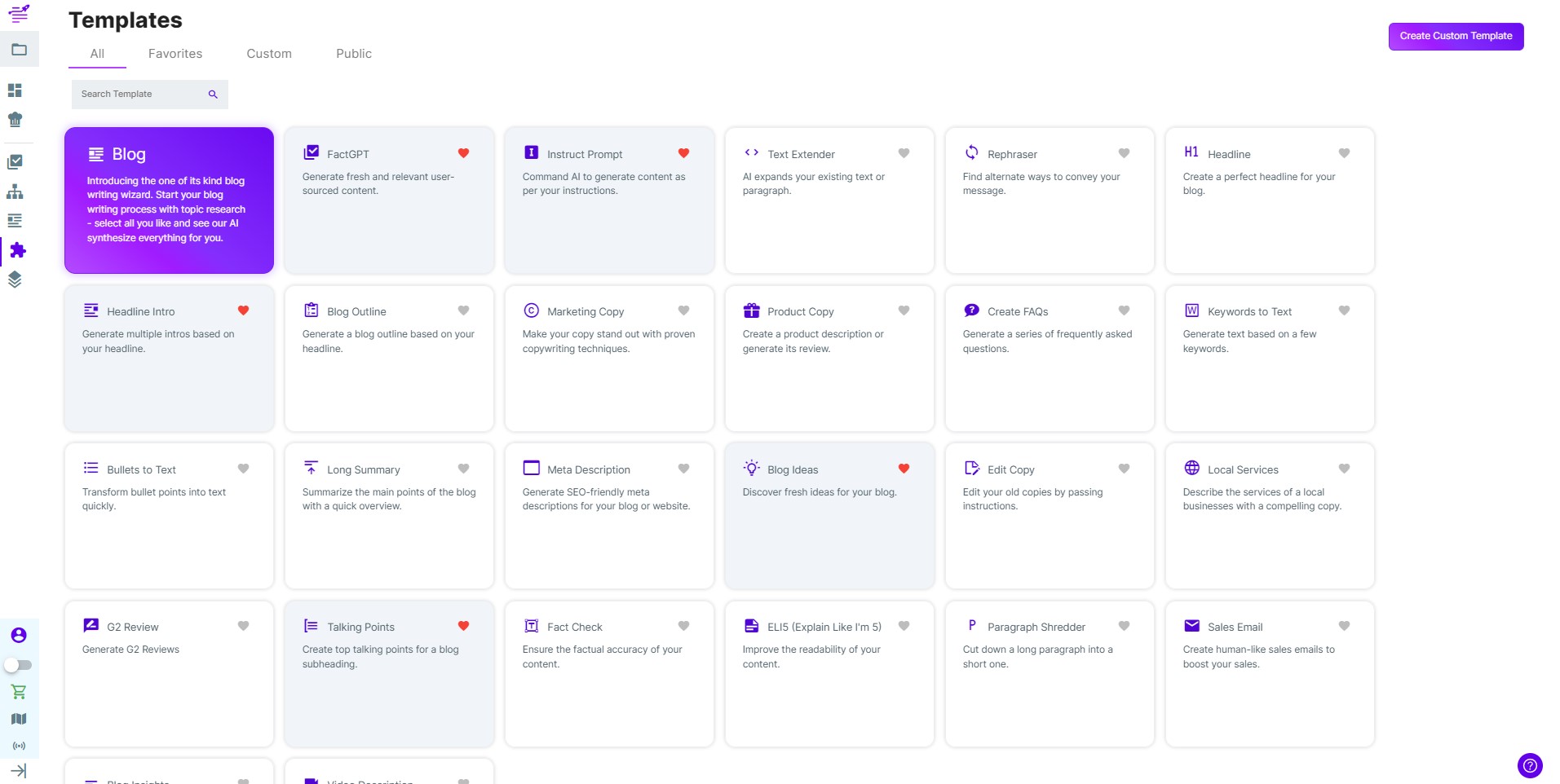 screenshot of LongShot AI